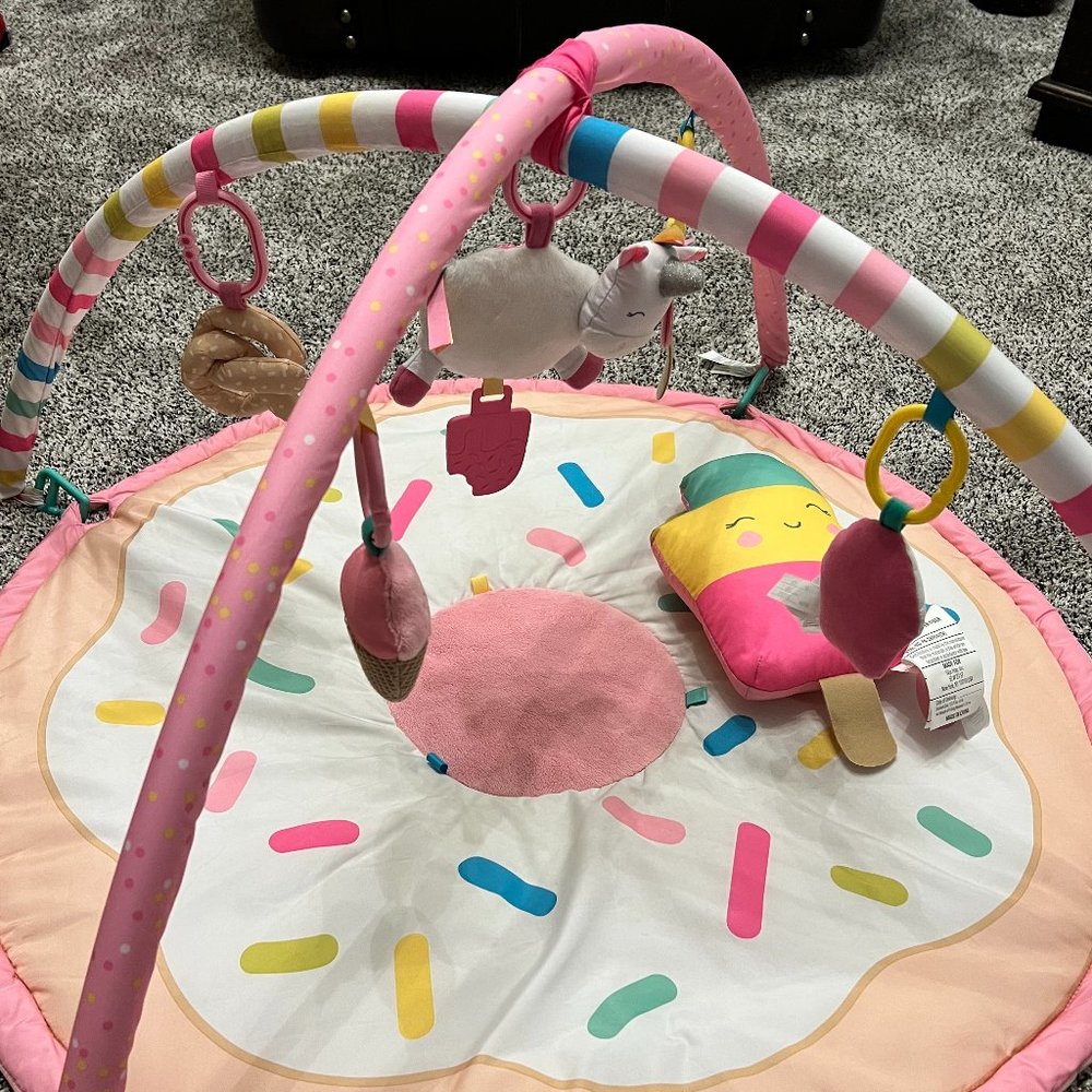 SkipHop Carter's Sweet Surprise Baby Play Mat and Infant Activity Gym - Used
